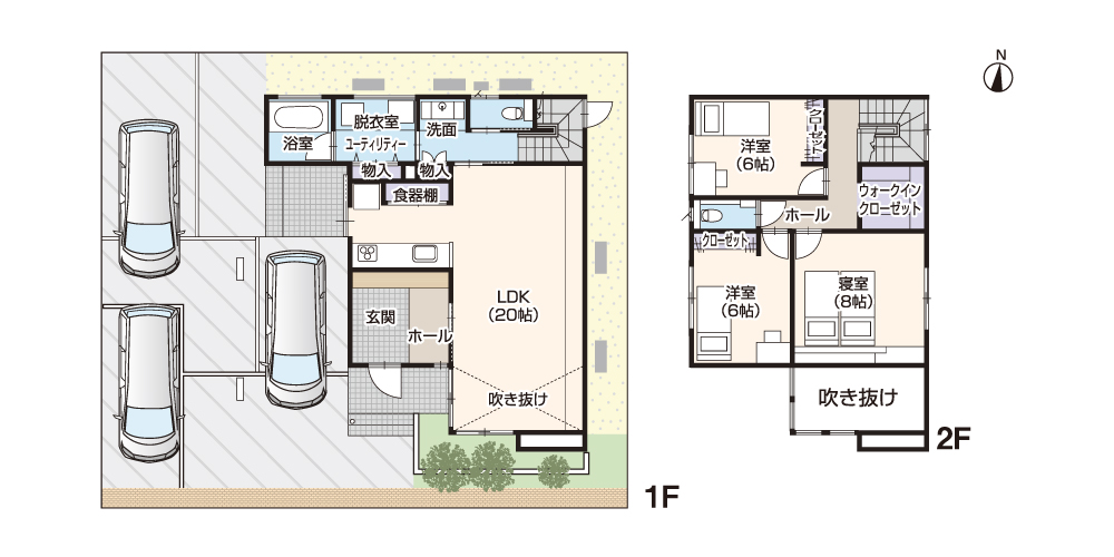 ココ地建 間取り