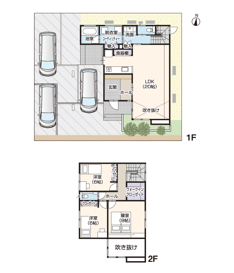 ココ地建 間取り