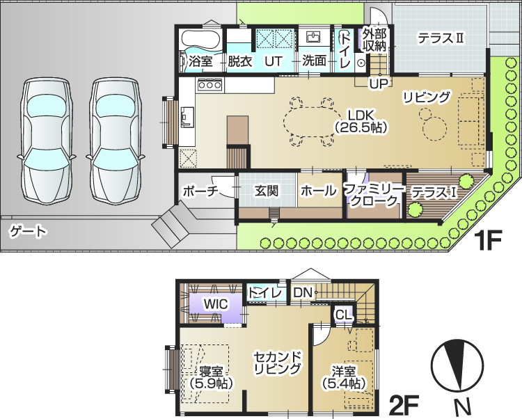 キャロットホーム　間取り