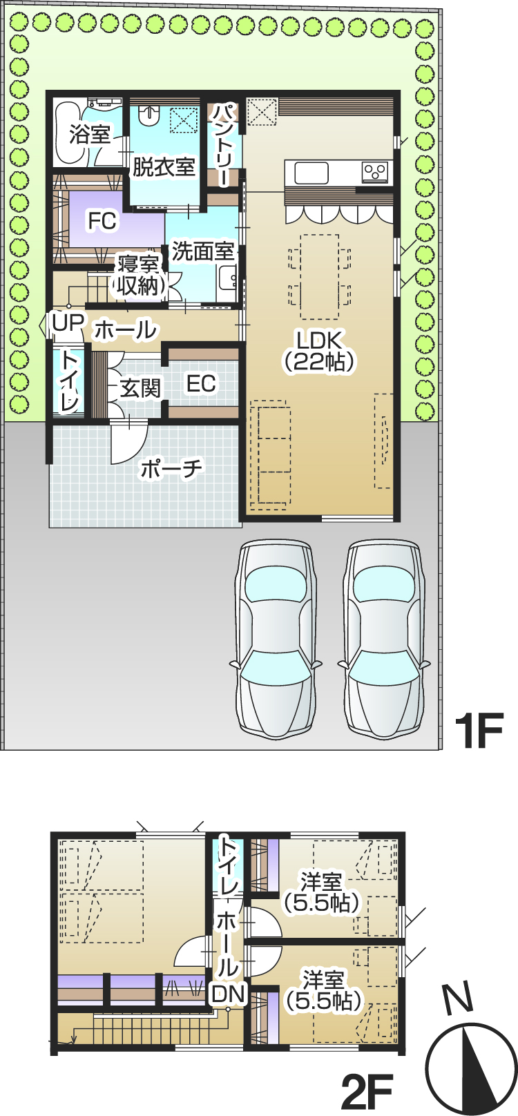 ニューハウス　間取り